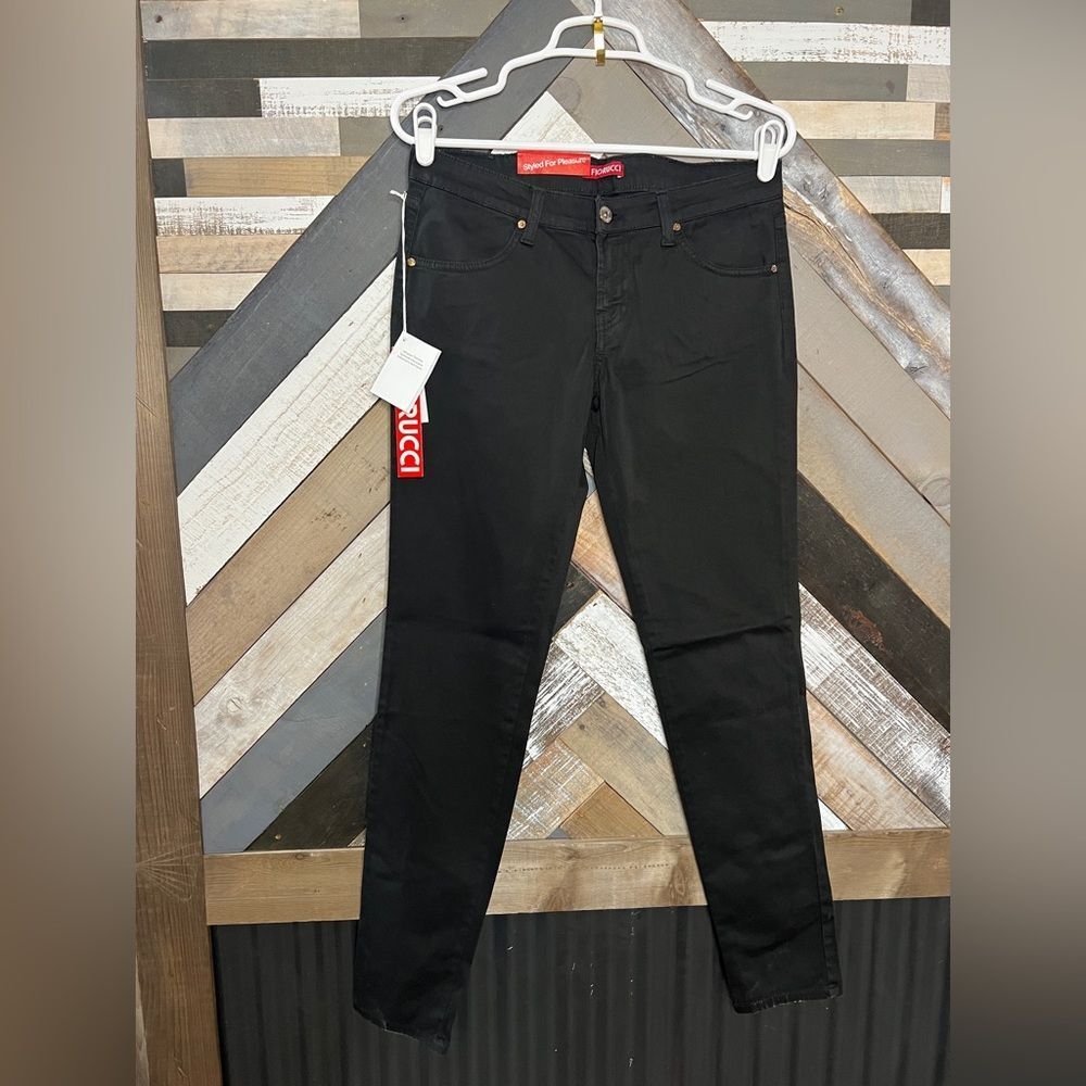 Fiorucci Black Skinny Jeans Sleek Fit
